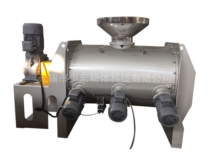 犁刀混合機(jī)配水冷夾套、噴液裝置